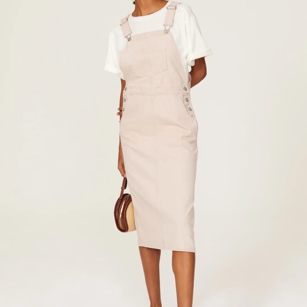 Levis Beige Overall Dress